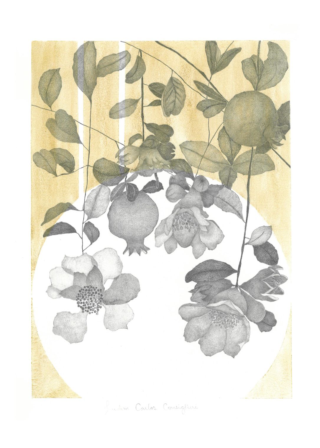 Drawing 38,5x28,5 cm